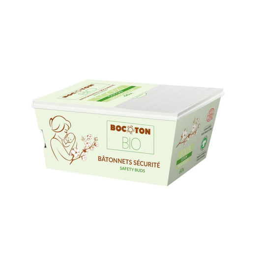 Bocoton | Bâtonnets sécurité bébé - 100% coton