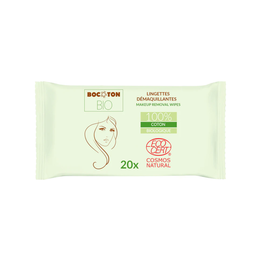 Bocoton | Lingettes démaquillantes bio x20