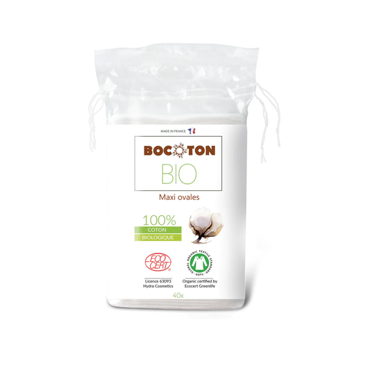 Bocoton | Maxi Ovales à démaquiller - 100% coton