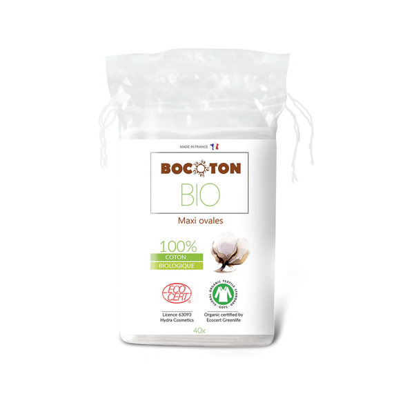 Bocoton | Maxi Ovales à démaquiller - 100% coton