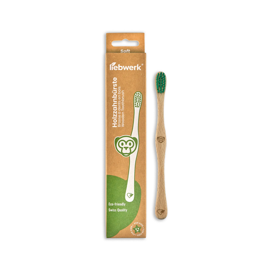 Brosse à dents Kids en bois | Swiss Made