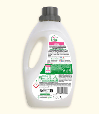 Love and Green | Lessive certifiée Ecodétergent sans parfum