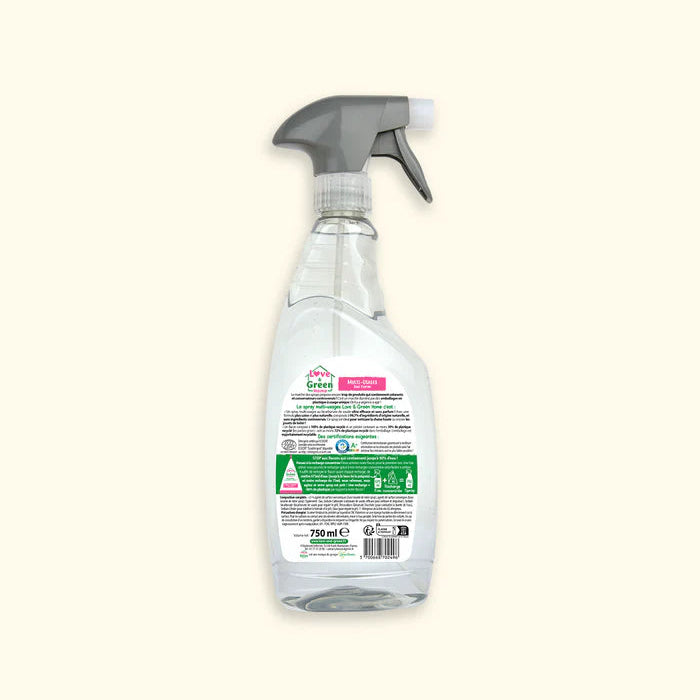 Love and Green | Spray multi-usage sans parfum rechargeable