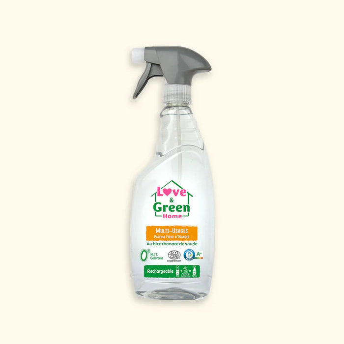Love and Green | Spray multi-usage parfum fleur d'oranger rechargeable
