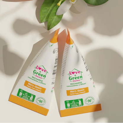 Love and Green | Spray multi-usage parfum fleur d'oranger  - Recharge concentrée