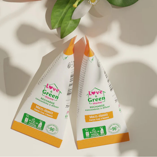 Love and Green | Spray multi-usage parfum fleur d'oranger  - Recharge concentrée