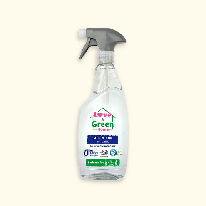 Love and Green | Spray salle de bain rechargeable