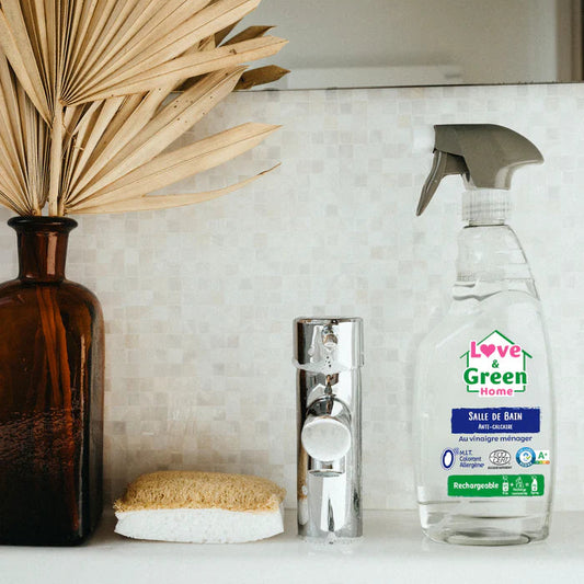 Love and Green | Spray salle de bain rechargeable