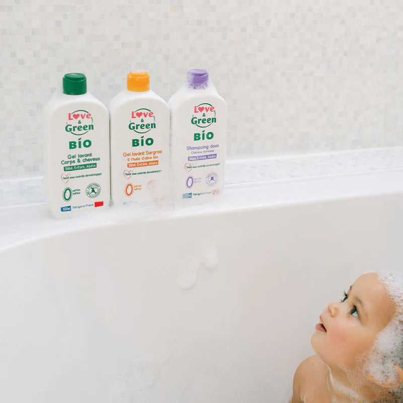 Love and Green | Gel lavant corps et cheveux bio