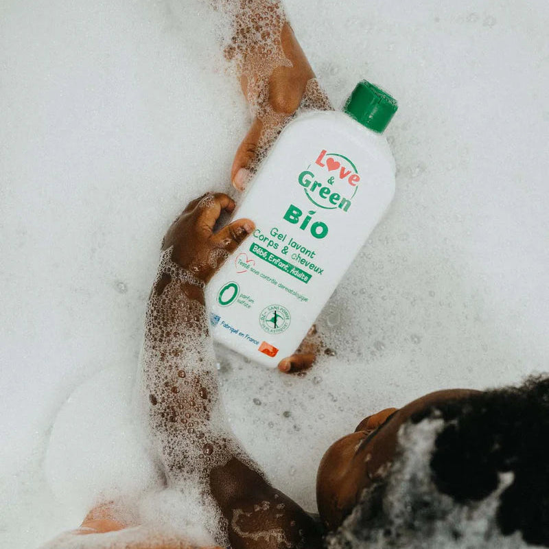 Love and Green | Gel lavant corps et cheveux bio