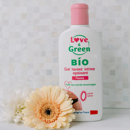 Love and Green | Gel lavant intime apaisant bio