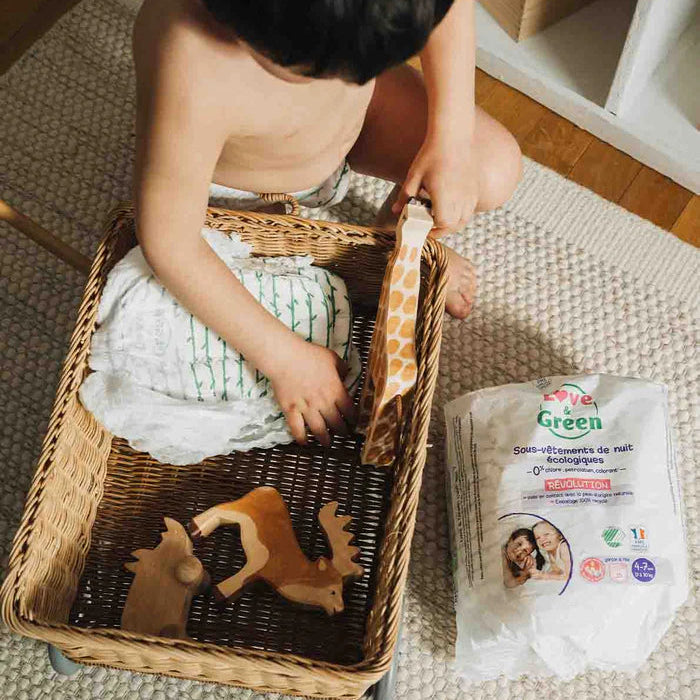 Love and Green | Sous-vêtements de nuit enfant écologiques T1