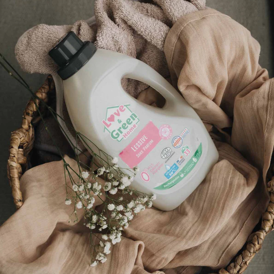 Love and Green | Lessive certifiée Ecodétergent sans parfum