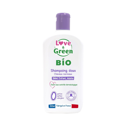 Love and Green | Shampoing doux certifié bio