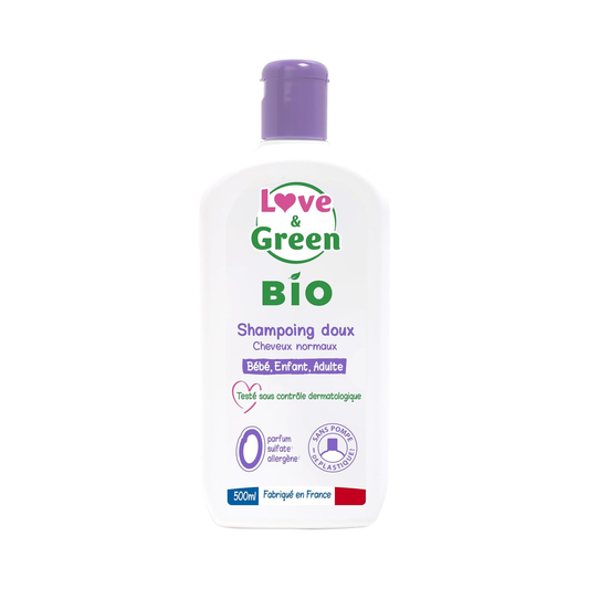 Love and Green | Shampoing doux certifié bio