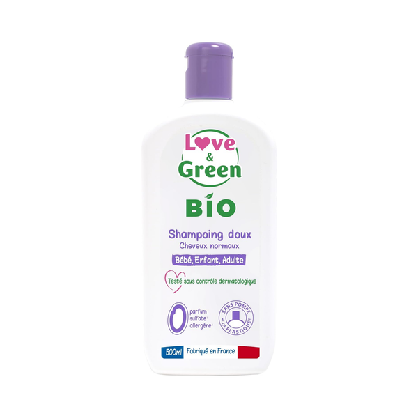 Love and Green | Shampoing doux certifié bio