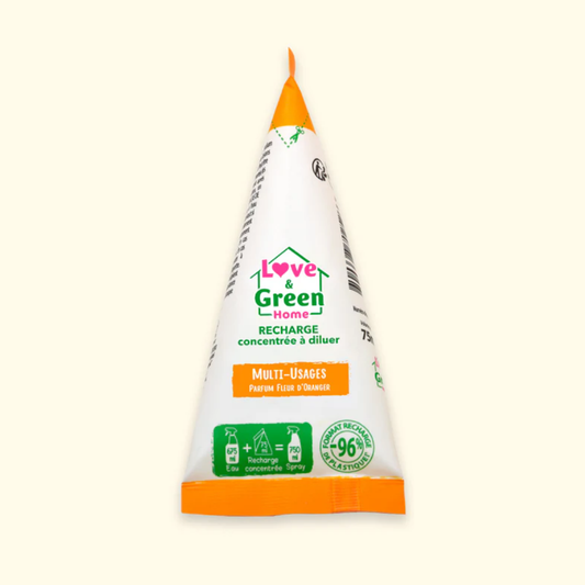 Love and Green | Spray multi-usage parfum fleur d'oranger  - Recharge concentrée