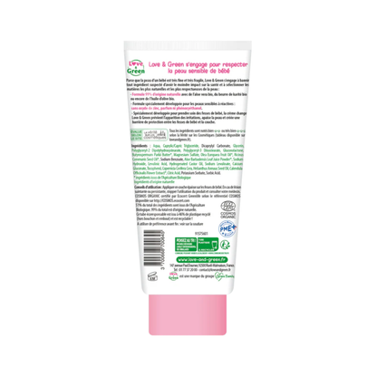 Love and Green | Crème change bio - peaux sensibles à réactives