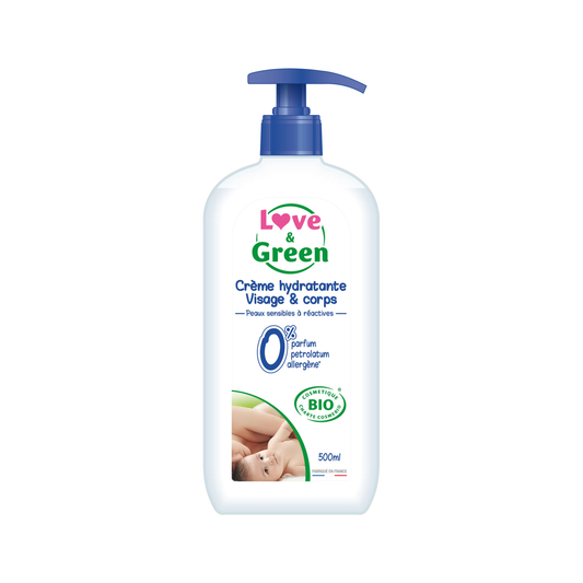 Love and Green | Crème hydratante visage et corps bio