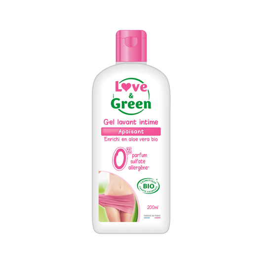 Love and Green | Gel lavant intime apaisant bio