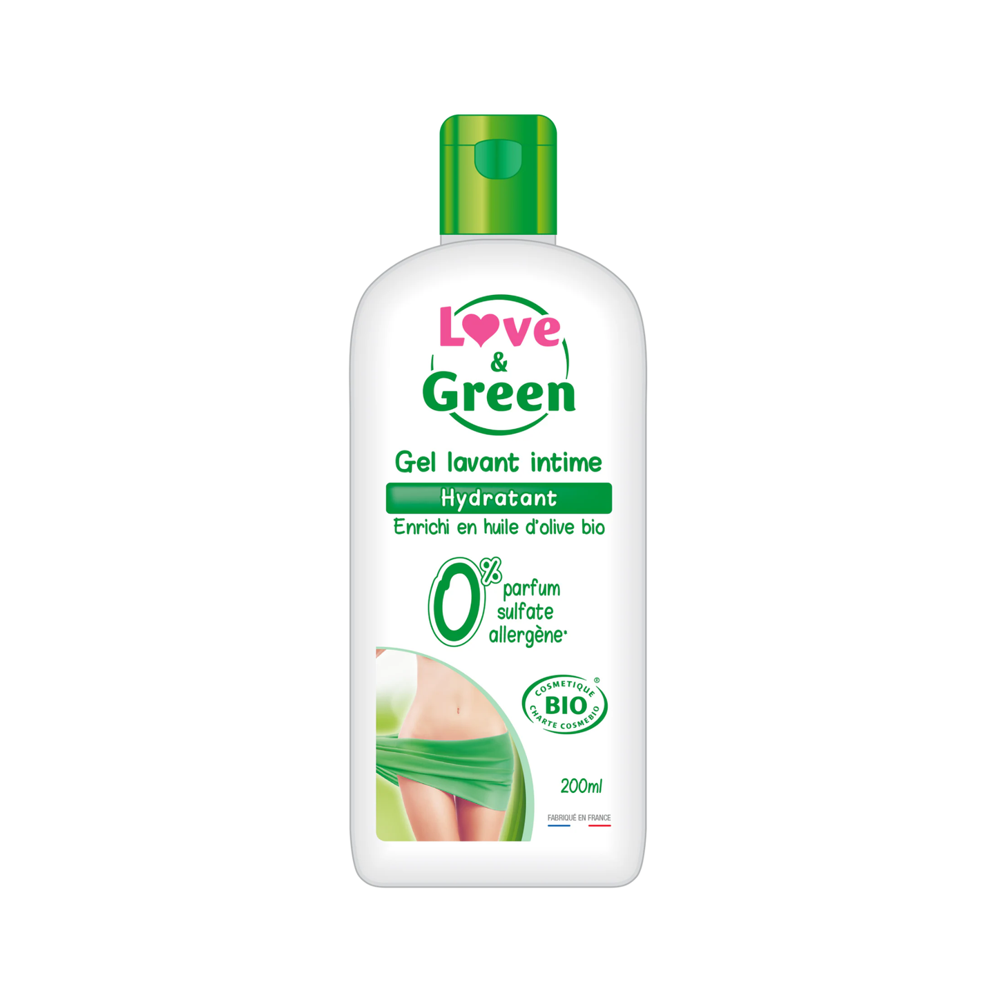 Love and Green | Gel lavant intime hydratant bio