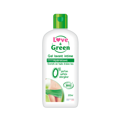 Love and Green | Gel lavant intime hydratant bio