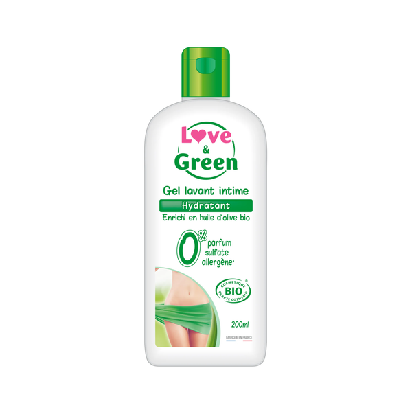 Love and Green | Gel lavant intime hydratant bio