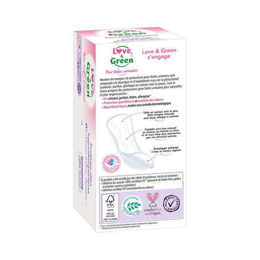 Love and Green | Protège-lingerie Fuites urinaires Ultra-Mini