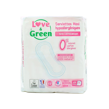 Love and Green | Serviettes - Maxi-Normal