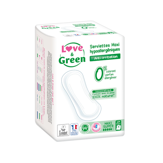Love and Green | Serviettes - Maxi-Super