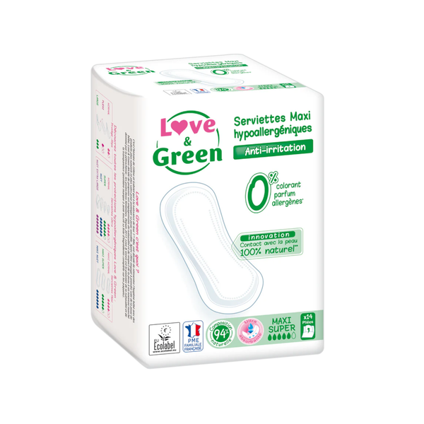 Love and Green | Serviettes - Maxi-Super