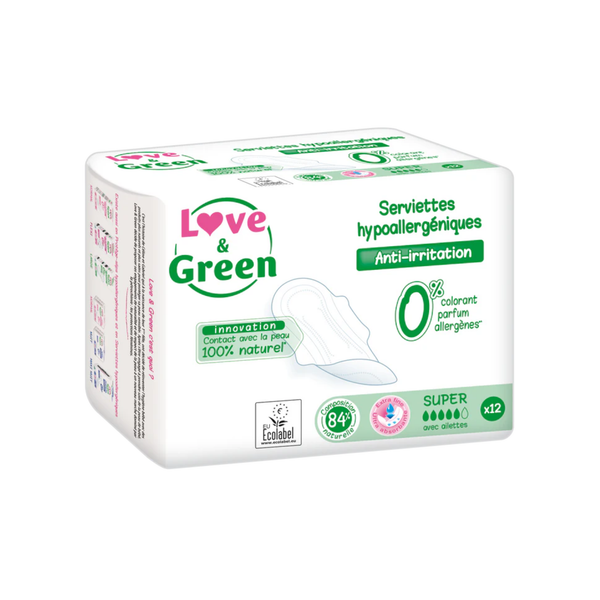 Love and Green | Serviettes écologiques Super