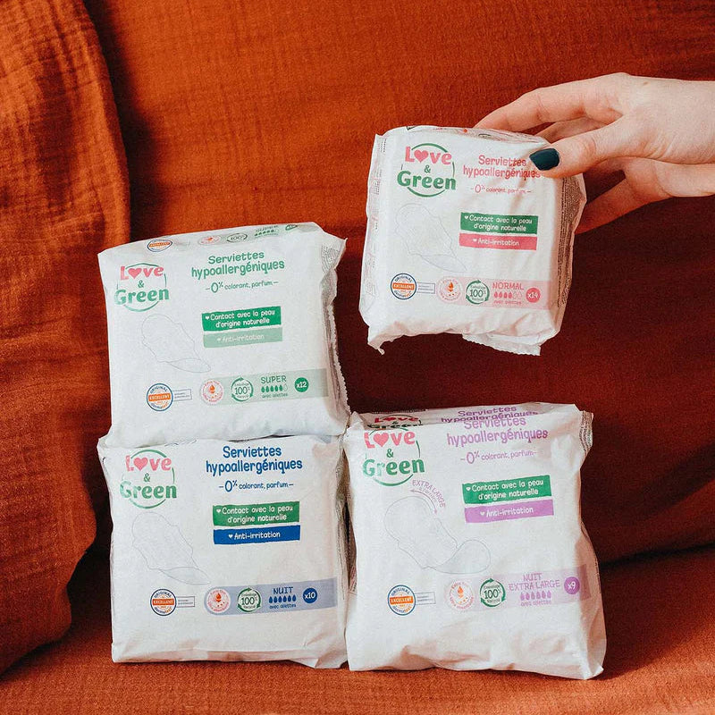 Love and Green | Serviettes écologiques Normal