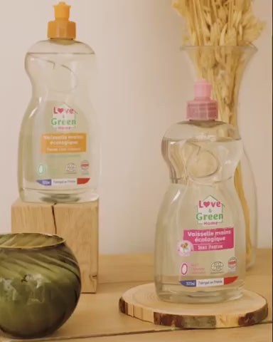 Love and Green | Liquide vaisselle mains sans parfum