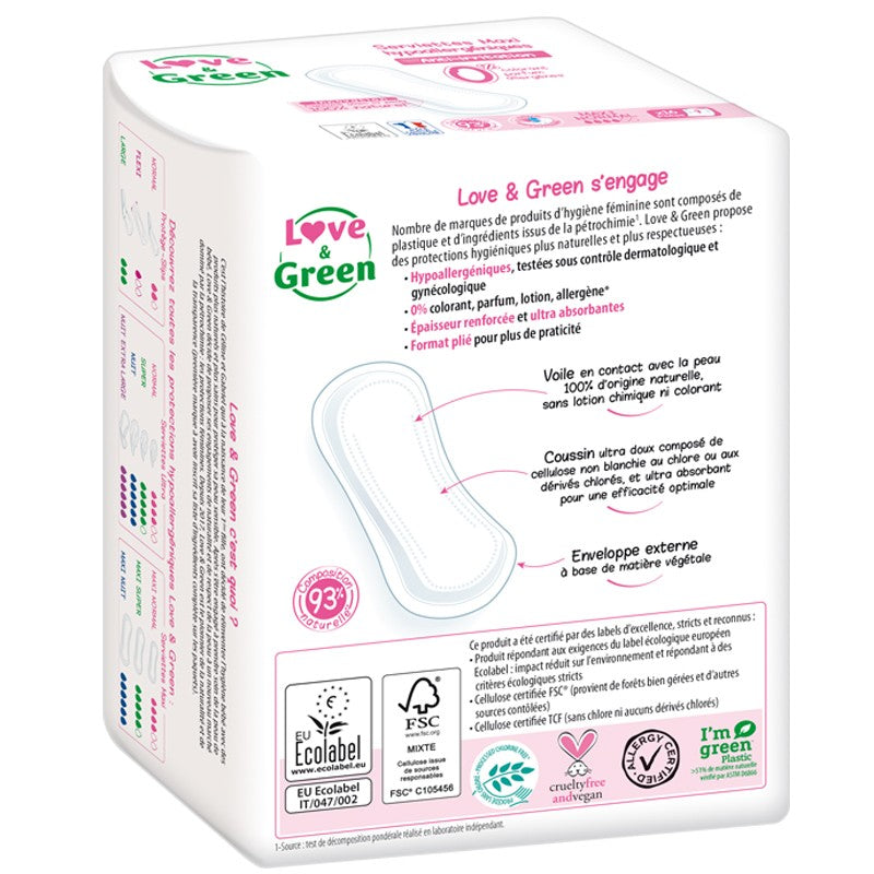 Love and Green | Serviettes - Maxi-Normal